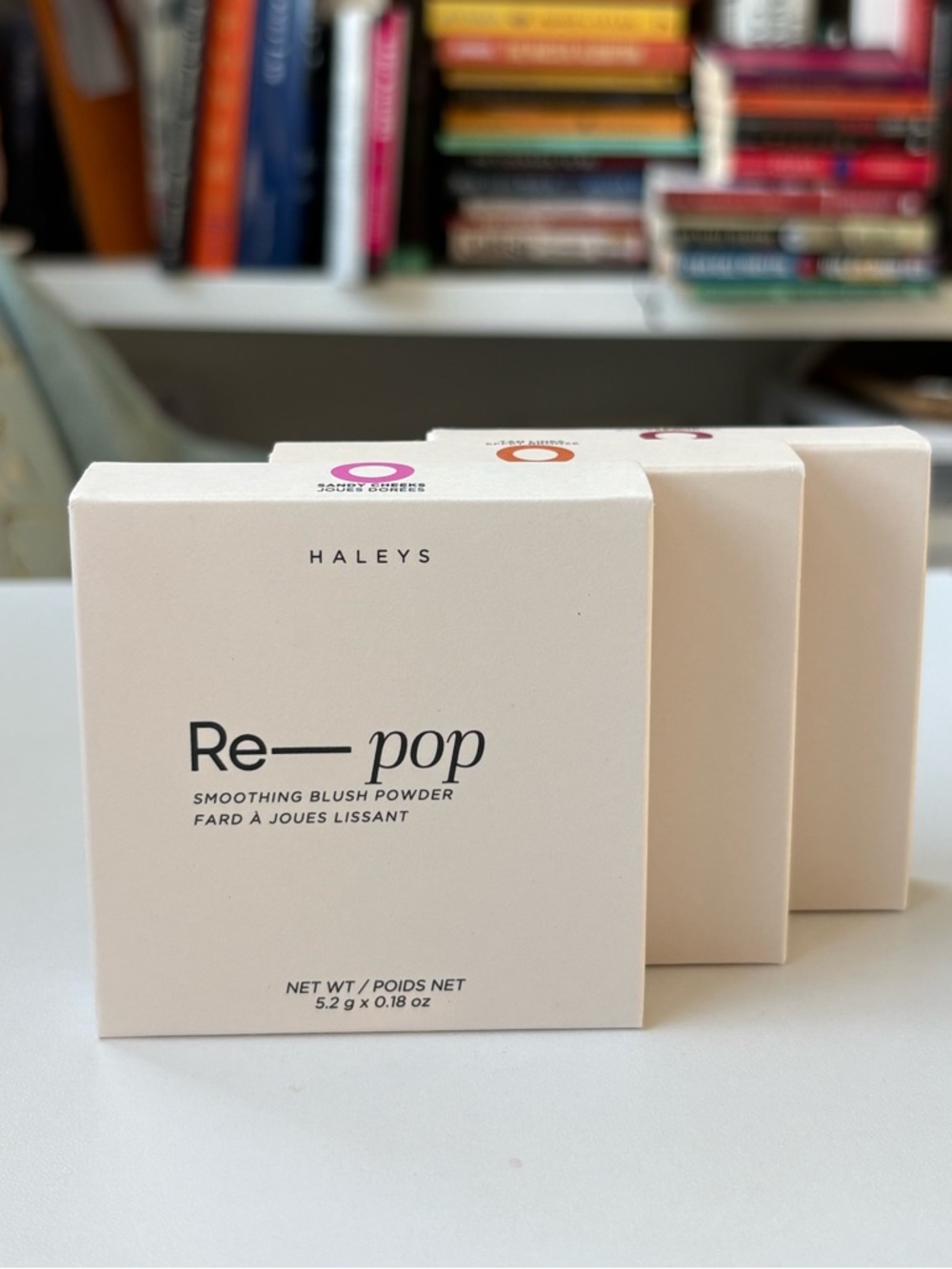 HALEYS Beauty Re-pop Smoothing Blush Powder Trio